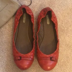Bottega Veneta Intrecciato Ballet Flats 40.5